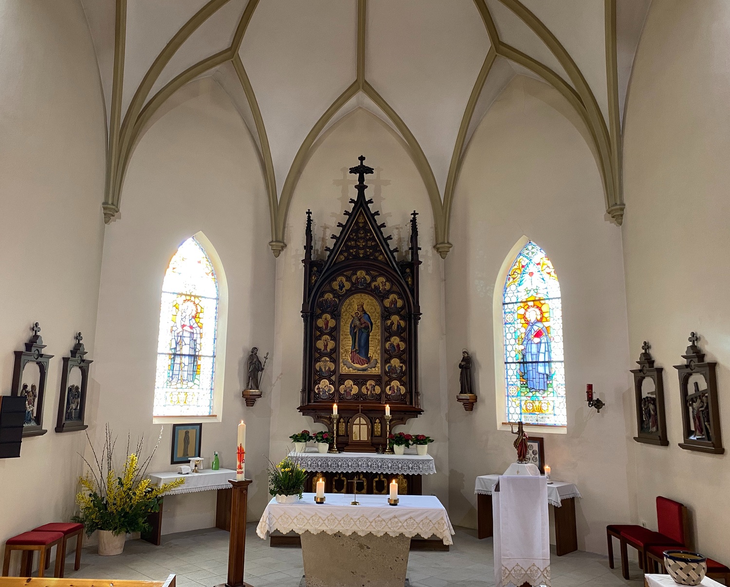 Ostern 2021 in Unterlaussa / Pater Ulrich Diel OSB Pfarre Unterlaussa